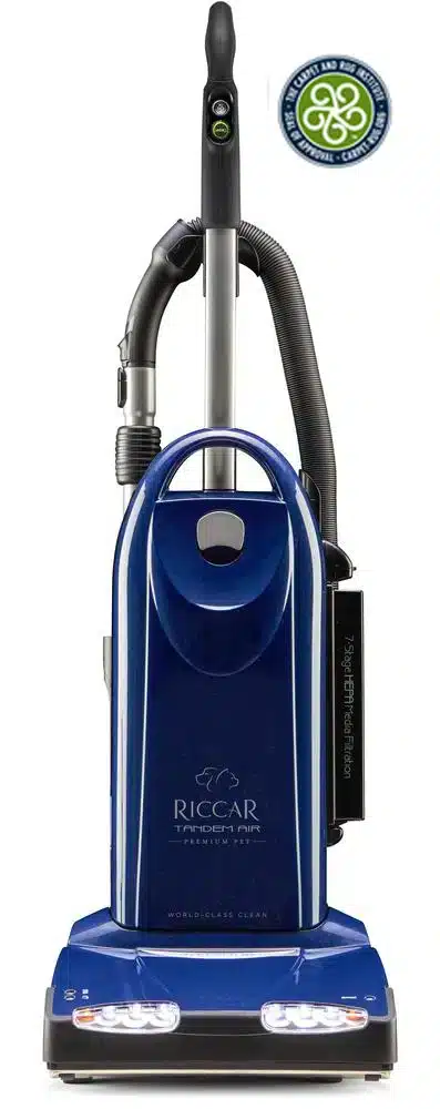 Riccar Tandem Air Premium Pet HEPA Bagged Upright Vacuum Cleaner - Image 8