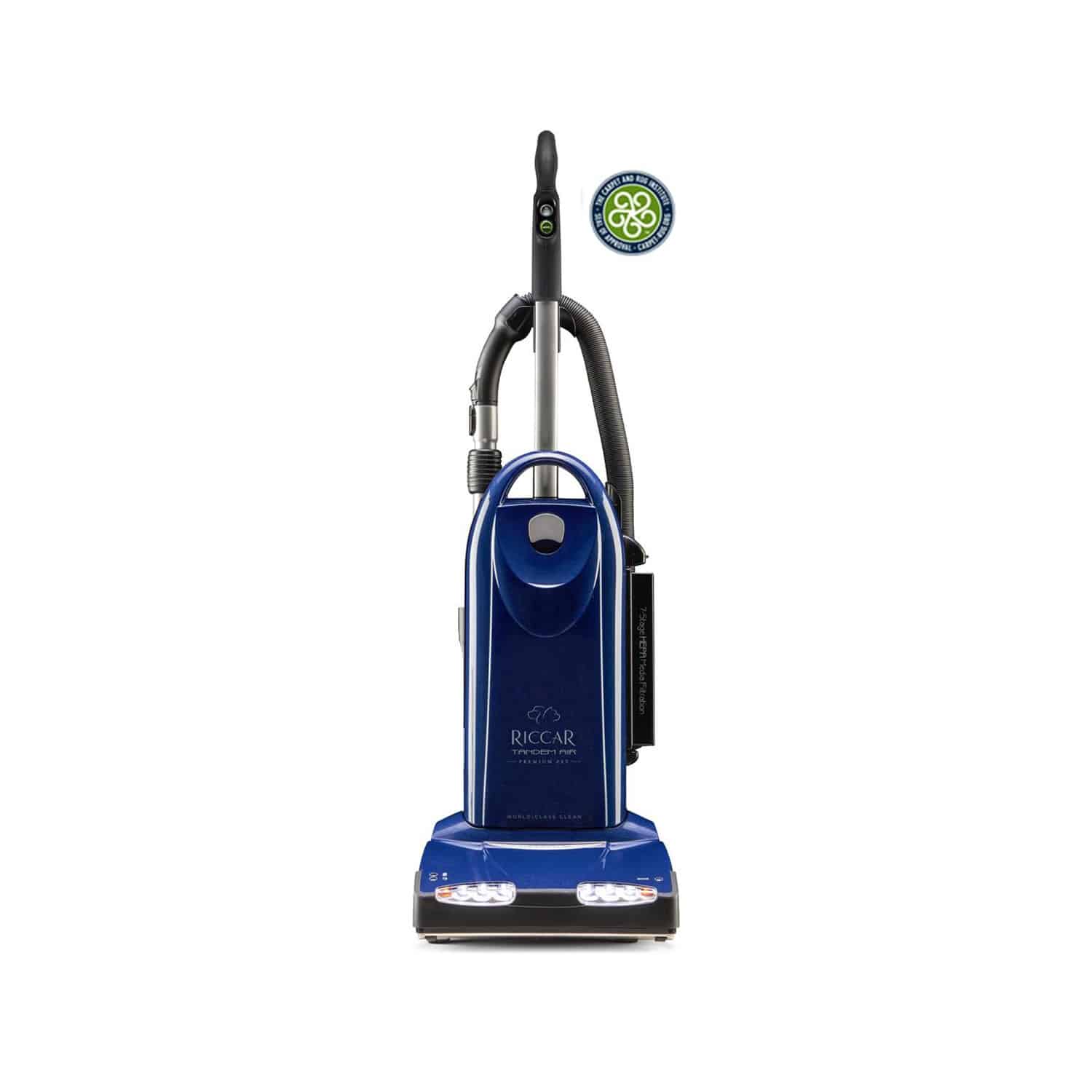 Riccar Tandem Air Premium Pet HEPA Bagged Upright Vacuum Cleaner