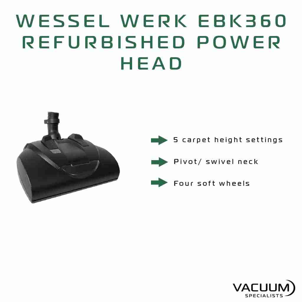 Wessel-Werk EBK360 Electric Power Head - 13.5 " - Refurbished Certified by VS - Image 2