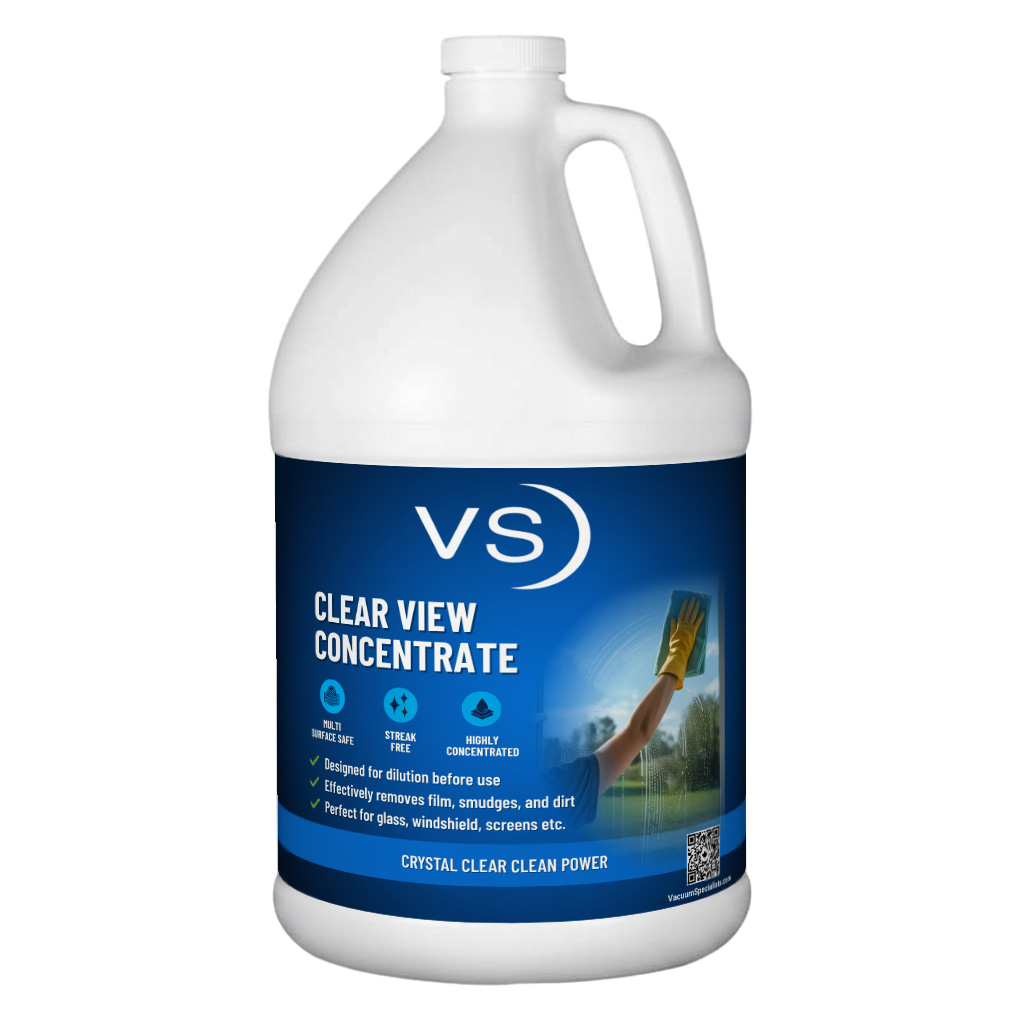 VS Liquid Industrial Clear View Concentrated Glass Cleaner - 1 Gal