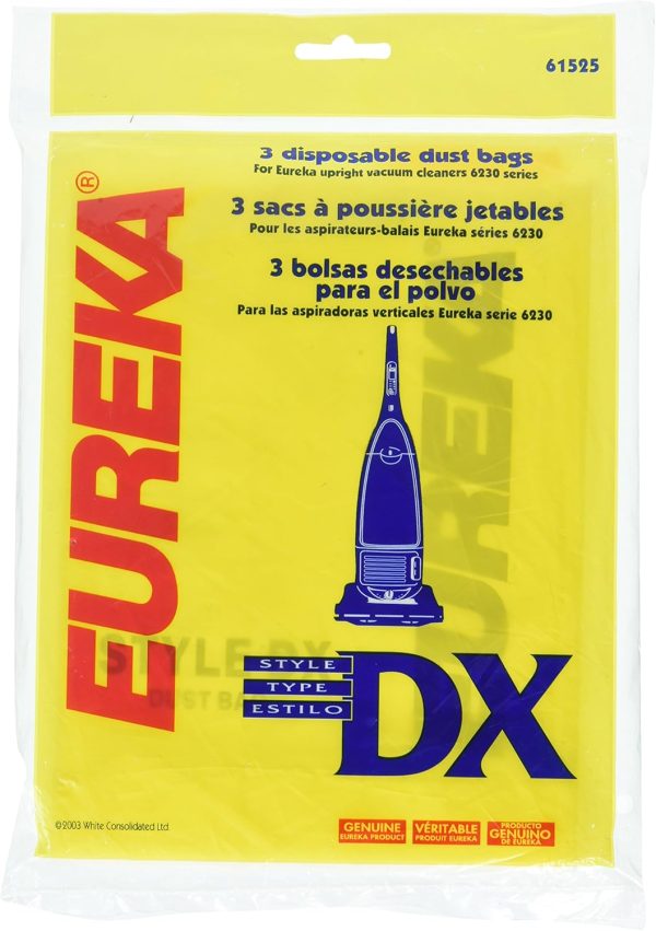 Eureka Style DX Upright Vacuum Cleaner Bags (Pack of 3)