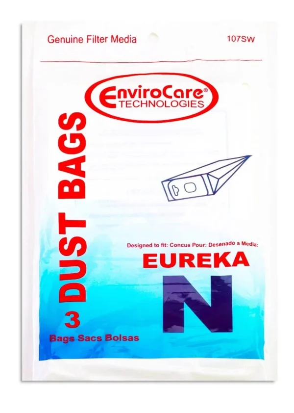 Eureka Style N Canister Paper Bag 57988A – (Pack of 3)