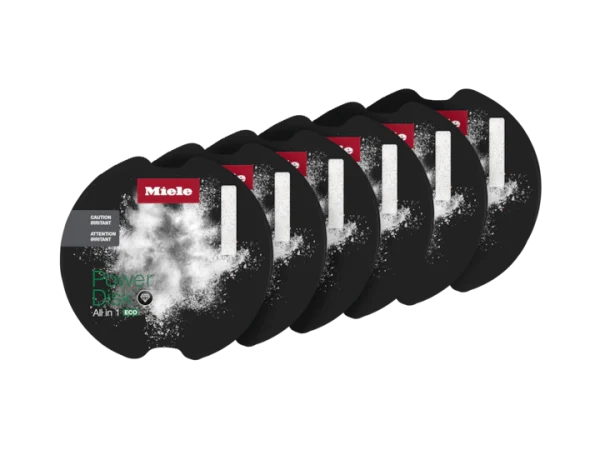 Miele Eco PowerDisk All in 1 Dishwasher Detergent with AutoDos – (Pack of 6)