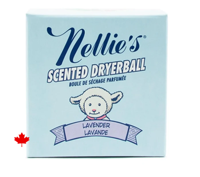 Nellie's Wool Dryerball Tin - Lavender