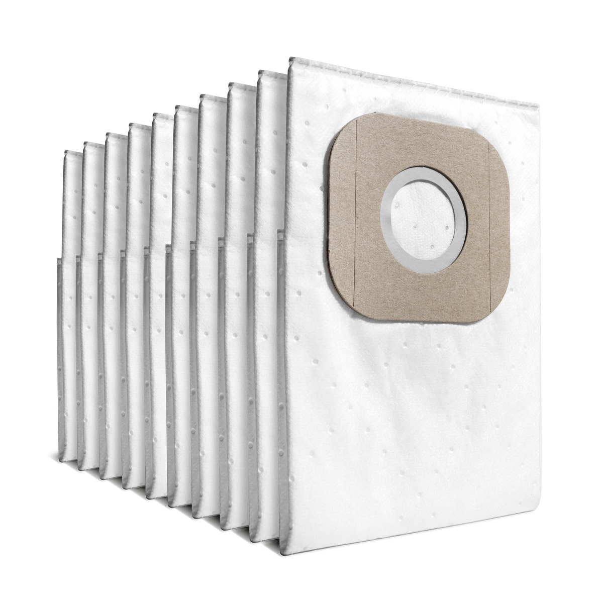 Karcher OEM T7 / T8 / T11 Dry Vacuum FLEECE Bag 69040840 - (Pack of 10)